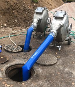Sukituskalustoa jolla sukitetaan pidempiäkin linjoja.